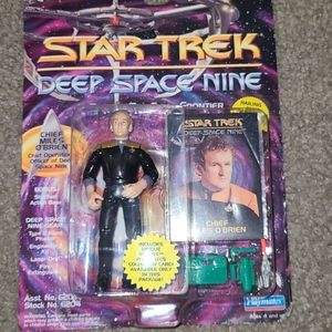 Vintage 1993 Chief Miles O'Brien Star Trek Toy